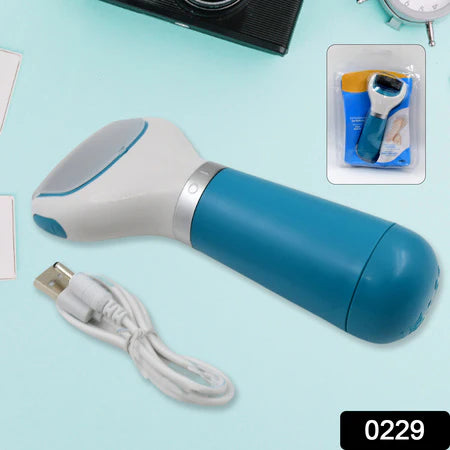 Electronic Dry Foot File Callous Remover For Feet Electric Foot With Roller Hard And Dead Skin- Regular Coarse Baby Smooth Feet In Minutes. For In Home Padicure Foot Care Battery Powered Usb (Battry Not Included)