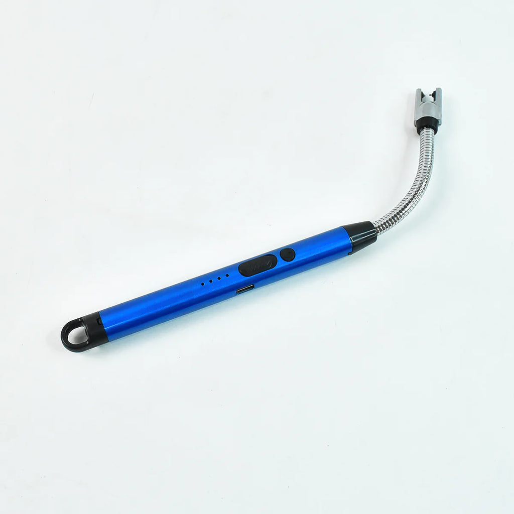 Metal Rechargeable Electric Arc Lighter With Flexible Neck (1 Pc)