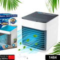 Mini Portable Air Cooler Personal Space Cooler Easy To Fill Water And Mood Led Light And Portable Air Conditioner Device Cool Any Space Like Home Office