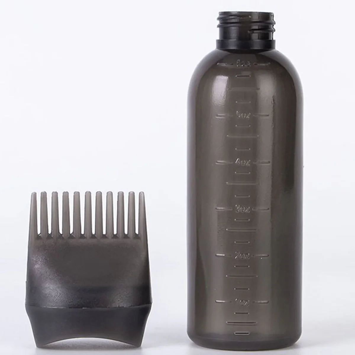 Comb Applicator Bottle Hair Oil Applicator Bottle For Hair Dye Bottle Applicator Brush With Graduated Scale Professional Brush Applicator Comb Hairdressing Coloring Styling Tool (1 Pc)