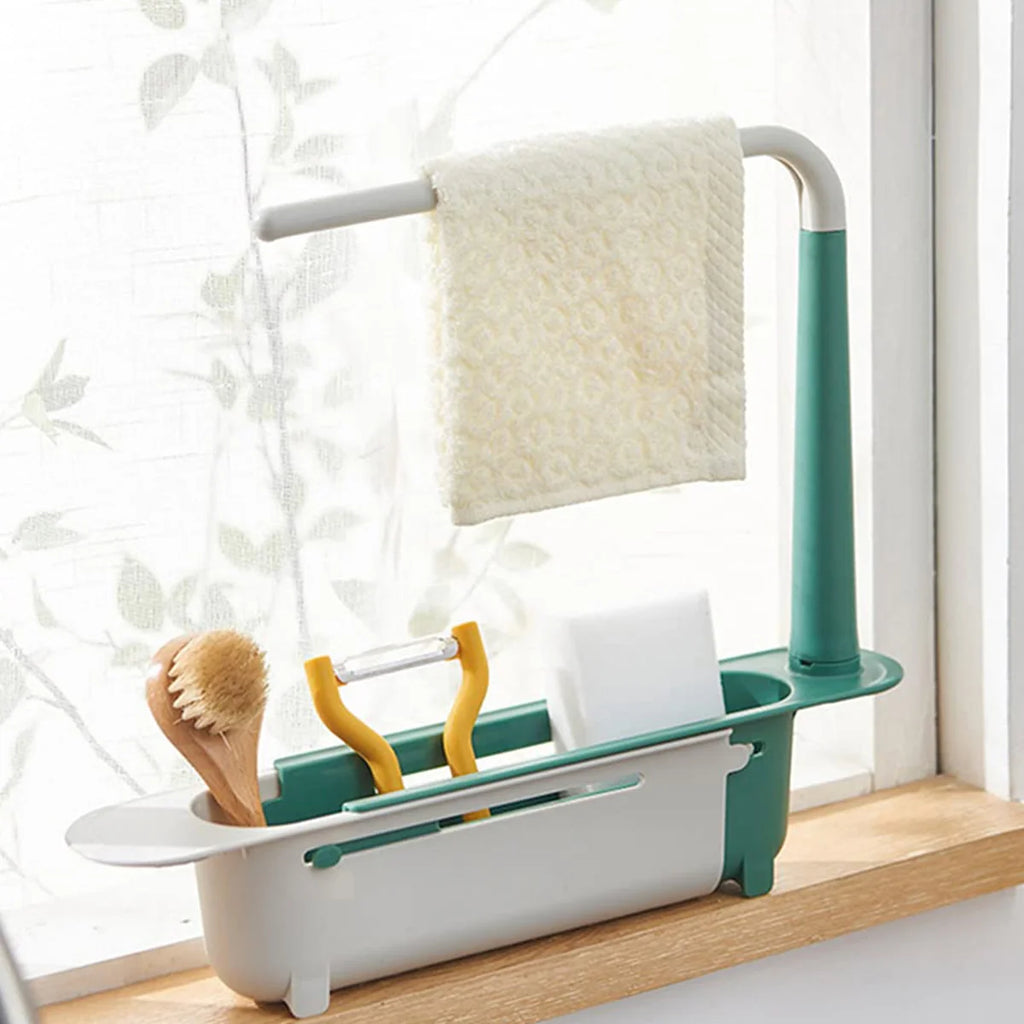 Expandable Kitchen Drying Basket Rack For Kitchen Use (Moq-120)