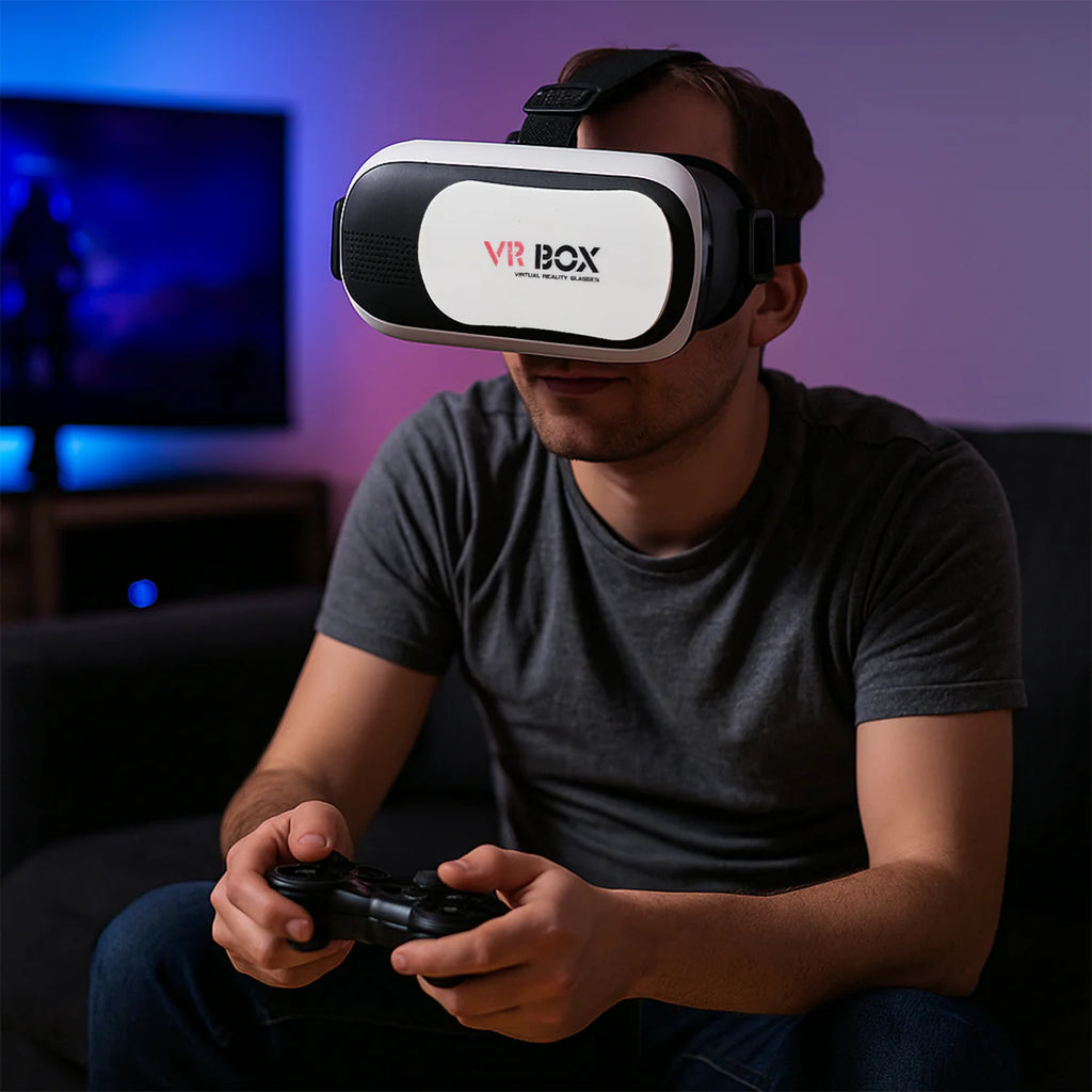 VR Box Virtual Reality 3d Glasses Headset (1 Pc)