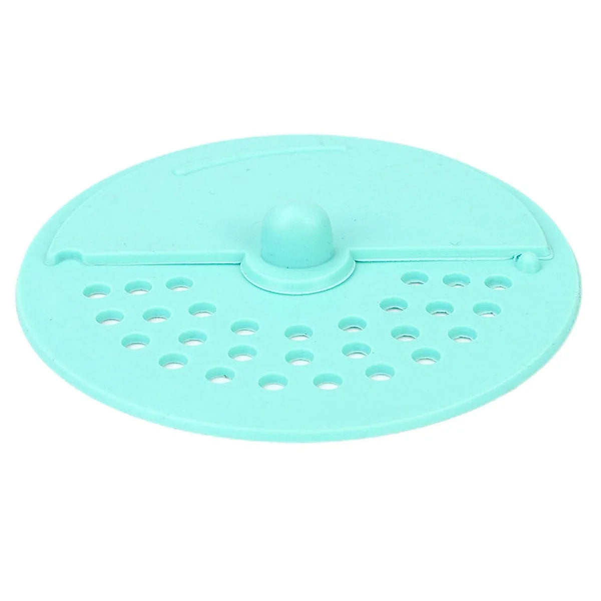 Drain Cover Round Rubber Anti-odor Floor Drain Shower Waste Water Drainer Bathroom Filter Kitchen Sink Filter Silica Gel Hole Bath Plug For Toilet Kitchen Balcony 1pcs