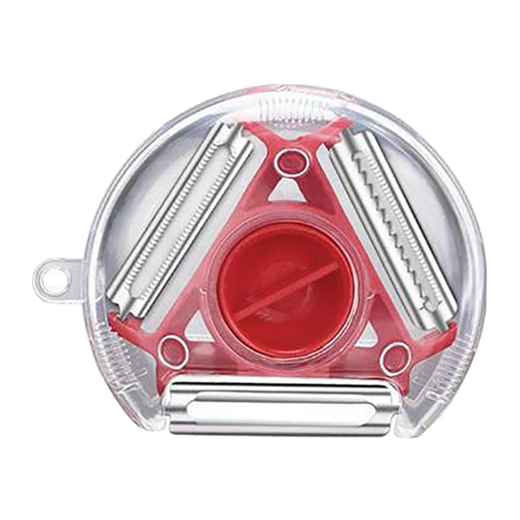 3 In 1 Multi Function Three Use Rotary Hanging Round Planer Peeler And Cutter Vegetable Slicer Kitchen Tools Kitchen Gadgets