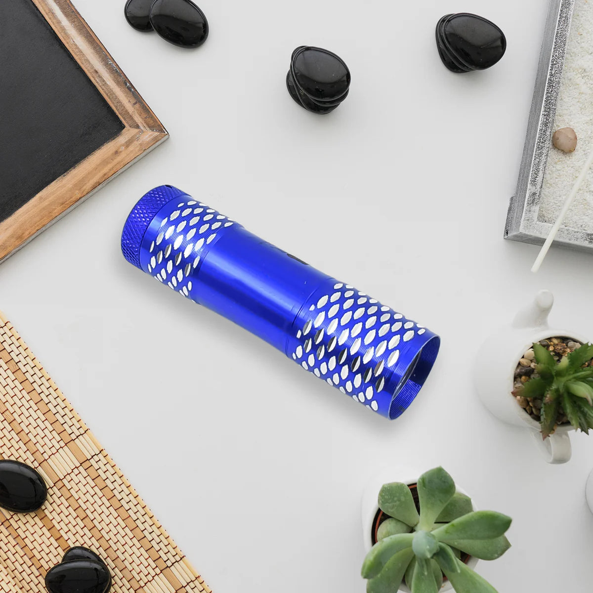 Portable Mini Torch Super-bright Mini 9 Led Bulb Pocket Torches - Torch Flashlight For Camping Hiking Diy Travelling Outdoors And More 3 Battery Operated (Battery Not Included 1 Pc Mix Color)