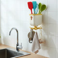 360 Rotating Storage Heavy Duty Sticky Wall Hook (1 Pc)