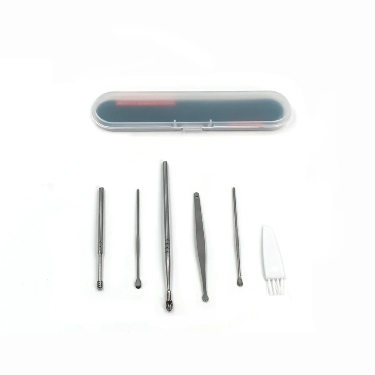 6pcs Earwax Removal Kit Ear Cleansing Tool Set Ear Curette Ear Wax Remover Tool